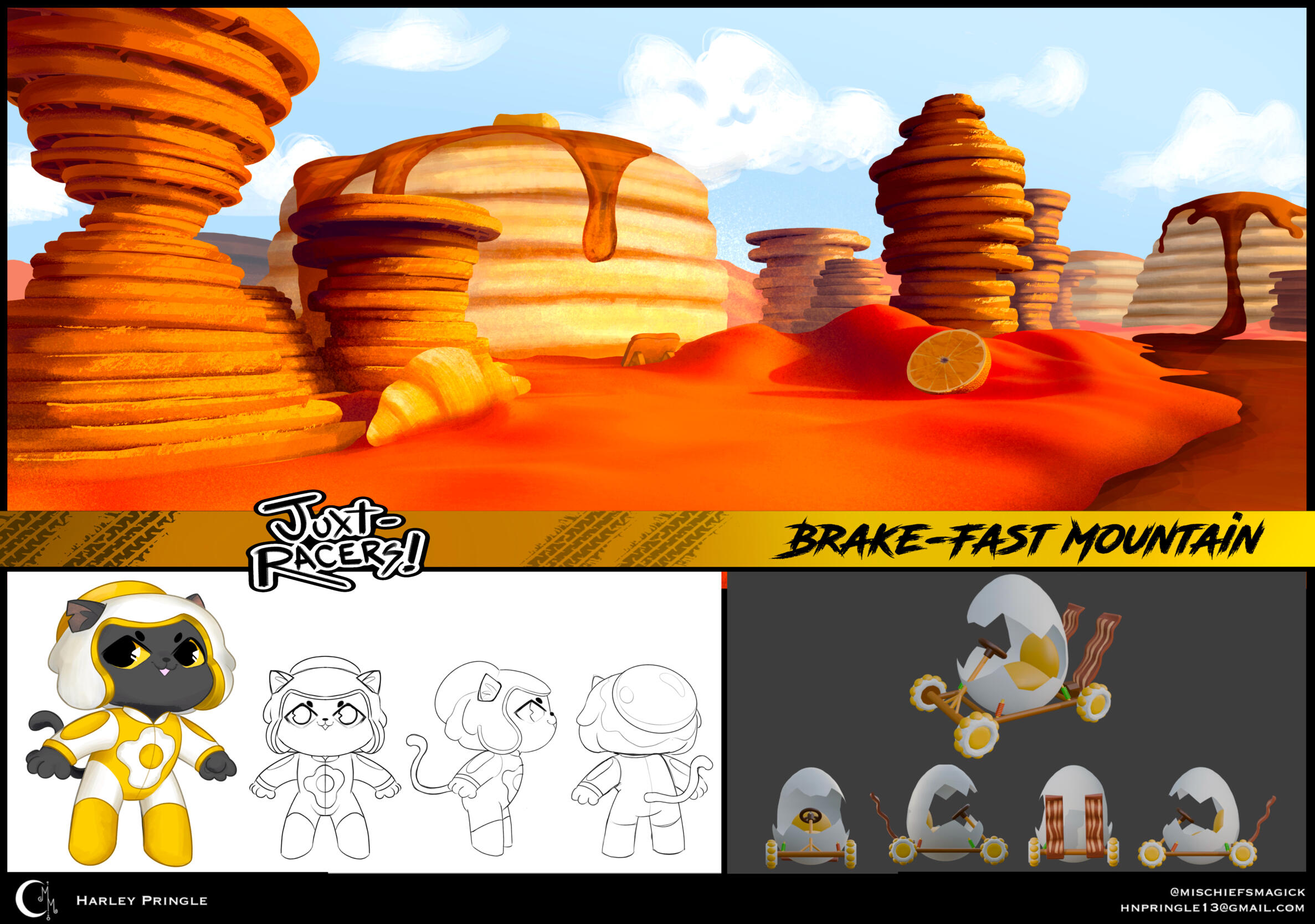 “Juxt-Racers!”: Concept Designs