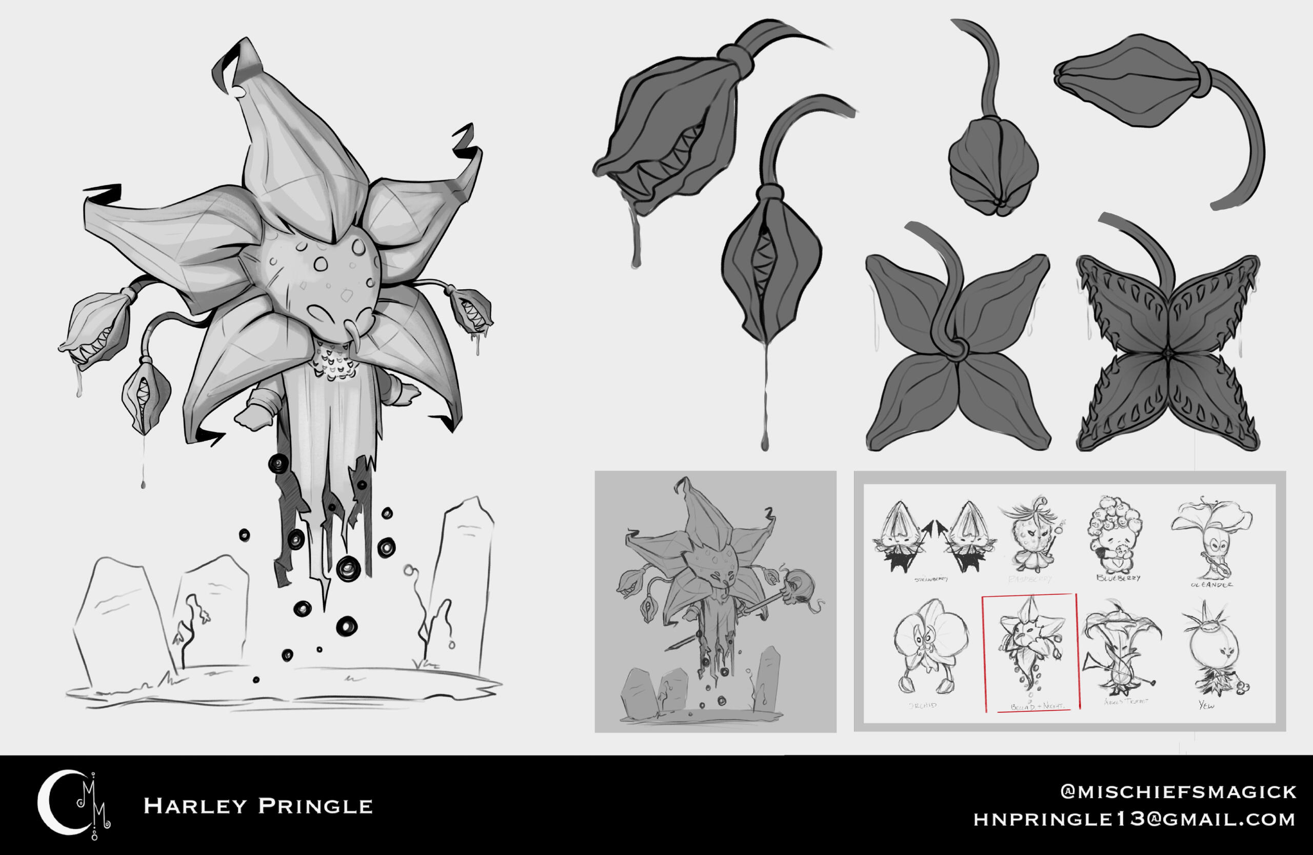 ”Deadly Nightshade”: Creature Concept